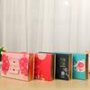 Caja de Regalo de Crujiente de Copo de Nieve 4 granos 6 granos Portátil Caja de Empaque para Pastel de Luna de Medio Otoño Abertura de Ventana Caja para Tarta de Huevo Empaque para Crujiente de Yema de Huevo para Hornear