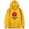 Ropa para Hombre Wei Yi 2022 Otoño e Invierno Gorro Engrosado Forrado de Felpa Color Sólido Wei Yi Strange Story Sudadera Wei Yi