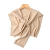 Chal de punto de cachemira para el hombro exterior Bufanda anudada coreana para hombre y mujer 2024 nuevo primavera y otoño en stock al por mayor