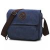 Bolso bandolera de hombro para hombre y mujer, venta al por mayor de fábrica, para turistas, con cremallera de color sólido, bolso informal de moda individual