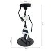 Adorno de Portavelas de Hierro Forjado Estilo Retro de una Mano, Decoración Creativa para el Hogar para Montaje de Cena Romántica a la Luz de las Velas, Decoración de Mesa de Comedor