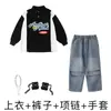Roupas Modernas Infantis para Street Dance, Roupas de Jazz para Meninas, Conjuntos Infantis Estilo Hip-Hop, Roupas de Performance Hiphop para Meninos, Descolados e Bonitos