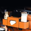 Nuevo modelo 2026: Caja de almacenamiento práctica extragrande para uso doméstico, caja de pañuelos para coche, portavasos y caja de almacenamiento para coche
