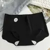 El Dobladillo Ondulado Realmente los Hace Tan Cómodos~ Panties de Algodón Puro Antibacteriano 7A de Cintura Media Elásticos Altos Sin Costuras para Mujer