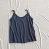 Colete de verão folgado emagrecedor versátil prático de linho algodão multicor camisola camiseta