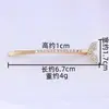 Grampo de Cabelo Colorido Geométrico da Moda com Strass, Presilha Redonda para Meninas, Acessório de Cabelo para Parte de Trás da Cabeça