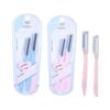 Lmltop Paquete de 3 Recortadores de Cejas Plegables Cuchillas de Rasuradora para Cejas de Mujer Herramientas de Belleza al por Mayor A0369