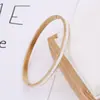 Nuevo Pegamento Creativo y Versátil de Doble Cara Pulsera de Mujer Hebilla de Moda Pulsera de Acero Inoxidable