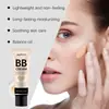 Zephoco Corrector BB Cream Color Natural Corrector Hidratante BB Cream Hidratante Mate No Fácil de Quitar Maquillaje Polvo Manchado