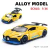 Simulación Transfronteriza Aleación Modelo de Coche Todoterreno Adornos Coche Deportivo Infantil Aleación Coche de Retracción Regalo para Niño