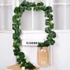 Casamento Verde Floresta Folhas de Flores Artificiais Decoração de Chão de Casamento Arranjo de Flores Flores Falsas Plantas Verdes Flores de Plástico