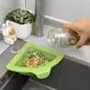 Cesta Magnética Triangular para Ralo de Pia, Cesta Drenadora para Frutas e Vegetais, Coletor Filtro de Resíduos Alimentares, Organizador de Armazenamento de Cozinha