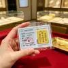 Pegatina para Teléfono Móvil de Oro Puro 999 Princesa Hazte Rica Foil de Oro Hazte Rico Rápido Pegatina para Refrigerador Año de la Oveja Ten Dinero para Gastar Tarjeta de Oro Regalo