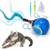 Pelota Eléctrica para Gato de Mascota Transfronteriza Juguete Eléctrico para Gato Auto-Entretenimiento Alivio del Aburrimiento Pelota Rodante Juguete para Gato Suministros para Mascotas