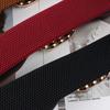 Cinturón Negro para Mujer Fino Perla Diamante de Imitación Incrustación Decoración Camisa Vestido Sello de Cintura Tut Cintura Letra D Verano Nuevo