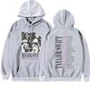 Sudadera Casual Holgada de Manga Larga Morada de Viaje en el Tiempo de la Nueva Taylor Swift Transfronteriza