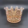 Estilo Ins Criativo Suporte de Vela de Aromaterapia de Vidro Suporte de Vela Grande Coroa Caixa de Armazenamento de Joias Cinzeiro Decoração de Mesa