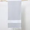 Manta de Toalha Turca Casa Manta Geométrica de Diamante para Sofá Jacquard Tecido à Mão Manta com Franjas Toalha de Praia Turca