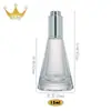 En stock de fábrica botella cónica de 15 ml con gotero de presión fondo grueso solución madre rellenado de envases cosméticos