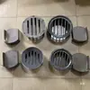 Caja de Cenizas para Estufa de Leña, Malla Anti-Fugas de Ceniza, Puente para Estufa, Barras de Acero Engrosadas para Estufa, Bandeja para Leña, Accesorios Modificados para Base de Estufa, Otros