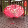 Guarda-chuva de Papel de Óleo Pétala Borla Clássico Meninas Dança Desempenho Adereços Dinastia Han Guarda-chuva de Fotografia Decoração Cheongsam Guarda-chuva Infantil