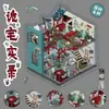 Adesivos de Paisagismo de Desenho Animado Mundo Miniatura de Animais de Estimação Colagem 3D Cabana Divertida Descompressão Cena DIY Adesivos de Decoração Atacado