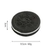 Brinquedo de Som Esmaltado para Dentição de Cachorro Fofo Redondo Biscoito Treinamento de Pet Brinquedo para Alívio do Tédio Venda Direta da Fábrica