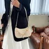Bolso Nuevo de Verano 2026 para Mujer, Bolso de Axila Tejido de Paja de Moda de Nicho Nuevo, Bolso Cruzado Ligero de Hombro Único para Mujer