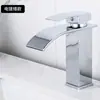 Ventas Directas de Fábrica Transfronterizas Grifo para Lavabo de Cascada de Acero Inoxidable Grifo Creativo de Doble Uso para Agua Fría y Caliente Lavabo