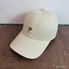Gorra de visera de pato gorra de béisbol estilo coreano para mujer reduce la edad visera suave algodón lavado estudiante casual versátil hace que la cara se vea más pequeña sombrero bordado protección solar