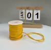 Corda Trançada, Corda de Camurça, Corda de Pele de Veado, Cordão, Corda de Couro de Vaca, Flor para Presente Embalagem Têxtil para Casa, Materiais para Corda de Trança DIY