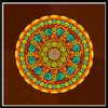 Nueva Serie de Flores Mandala DIY Pintura de Diamantes 5D Llena de Diamantes Punto de Cruz Pintura Decorativa Pintura para Colgar Fabricante Venta al por Mayor