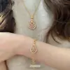 Pulseira-Colar de Abóbora Esmaltada com Pedras Flash da Xiaohongshu, com Toque de Luxo, Corrente para Suéter Outono e Inverno, Corrente para Clavícula, Peça Única com Dropshipping