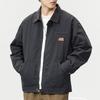 Chaqueta Nueva de Otoño/Invierno para Hombre Danbaoni Estilo Retro Japonés Lavada con Cremallera Cuello de Solapa Manga Larga Chaqueta Superior