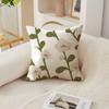 American Pastoral Light Luxury Pillow Case New Cross-border Flower Novelty Pattern Almofada Sala de estar Sofá Fronha Atacado
