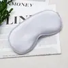 Máscara de Olhos Bloqueadora de Luz de Seda Sintética Dupla Face com Tiras, Respirável e Confortável para Hora da Sesta, Máscara de Olhos Simples para Dormir, Disponível para Atacado
