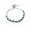 ¡Historia de Flores Azul Marino! Pulsera de Flor de Circonita para Mujer, Lujo Ligero, Sensación de Alta Gama, Accesorio de Mano Elegante y Versátil al por Mayor