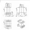 Ee5525 Esqueleto Ee55 Esqueleto Vertical 7 + 7 Pies Transformador Esqueleto Ee5525 Esqueleto