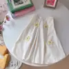 Vestido de Verano para Niña 2025 Nuevo Vestido de Princesa Infantil Moda Vestido sin Mangas de Capullo de Flor para Bebé Tendencia Entrega
