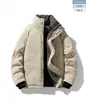 My1158 Nova Promoção Principal Popular Casal Jaqueta de Algodão Masculina e Feminina Solta Outono e Inverno Jaqueta de Algodão Masculina Jaqueta de Algodão com Penas Marca Tendência