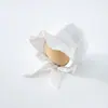 Chapéu de Sol para Bebês e Crianças Pequenas, Chapéu de Sol de Primavera e Outono para Bebês Meninas, Chapéu Pequeno para Bebês com Aba Larga para o Verão