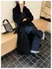 Conjunto de Otoño e Invierno con Aura Completa: Abrigo de Lana de Cachemir Cosido a Mano por Ambos Lados