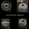 Pantalla de Lámpara de Cristal Estilo Europeo, Lámpara de Vela, Cuenco y Plato de Vidrio, Accesorios de Iluminación para Candelabros, Accesorios de Iluminación DIY para Lámparas de Pared, Piezas