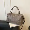 2026 Nova Bolsa de Grande Capacidade Feminina Textura de Alta Qualidade Bolsa de Ombro Único Transversal Bolsa de Viagem Bolsa de Mão Feminina