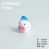 Muñeca de Vaca Pequeña Profesional de Color Sólido para Joyería DIY, Llavero al por Mayor, Colgante, Funda para Teléfono Móvil, Agujero para Zapatos, Accesorios al por Mayor