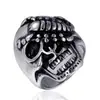 Deseo anillo de escorpión europeo y americano anillo de calavera creativo pulsera fábrica venta al por mayor