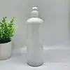 500ml Hombro Redondo Champú para Mascotas Gel de Ducha Loción Corporal Tapa de Champiñón Tapa de Tirar Tapa de Tirar a Mano Botella de Plástico 24/410