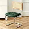 Silla de ratán silla nórdica de madera maciza para el hogar silla de comedor de diseño silla de segunda mano silla网红 cafetería hotel ocio silla ins