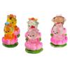 Luminoso Zen Cartoon Animal Buda Boa Sorte Acessórios de Resina de Lótus Deixando Cair Cola Cartoon Chaveiro Pingente Ornamentos