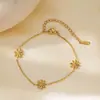 [Collar + Pulsera + Pendientes] Diseño de Nicho Personalizado Europeo y Americano Transfronterizo Conjunto de Joyería de Acero de Titanio Estilo Frío Venta al por Mayor